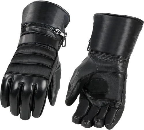 Milwaukee MG7505 - Guantes de piel para hombre, color negro