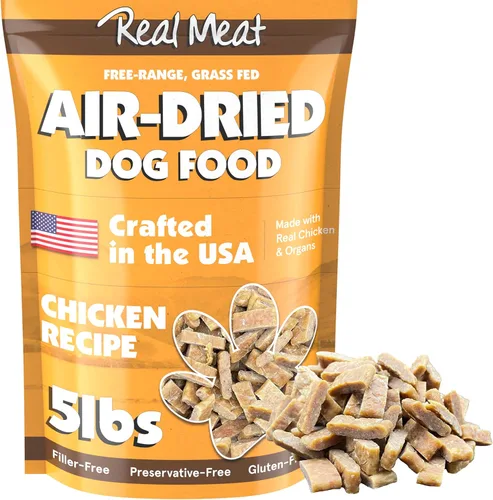 Miniatura 21 de TRMC Real Meat Alimento para Perros Secado al Aire con Carne de Res Real - Bolsa de 2 lb de Alimento para Perros Real Sin Cereales Elaborado