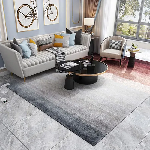 Heated Area Rug Floor Heater Carpet Heated Floor Mats Timer and Temperature Adjustable Electric Heated Carpet for Living Room, Dining Room, Bedroom,