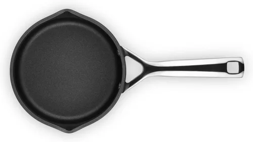 Miniatura 2 de Le Creuset Cacerola antiadherente endurecida Pro Open con boquillas de doble vertido, 1.7 cuartos de galón.