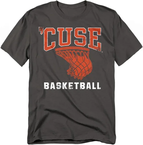 Miniatura 9 de Syracuse University Camiseta unisex para adultos con aro de baloncesto