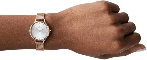 Miniatura 2 de Skagen Anita - Reloj casual de malla de acero de cuarzo para mujer