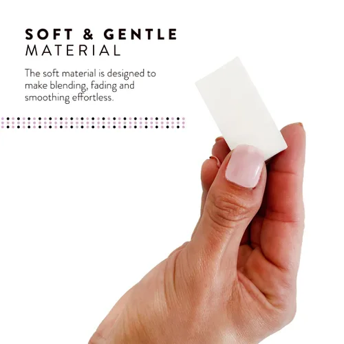 Miniatura 2 de Artist's Choice Paquete de 500 mini cuñas aplicadoras de esponja de maquillaje, esponjas cosméticas triangulares para base, rubor, sombra de ojos