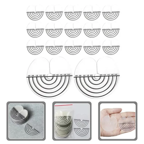 Miniatura 7 de Cabilock Protectores de protección térmica para extensiones de cabello, 50 unidades, almohadillas de extensión de cabello, protector de cuero