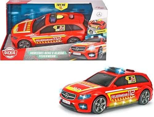 Miniatura 2 de Dickie Toys 203716018ONL Mercedes AMG E43 (11.8 in) - Camión de bomberos motorizado con luz y sonido - para niños a partir de 3 años, individual
