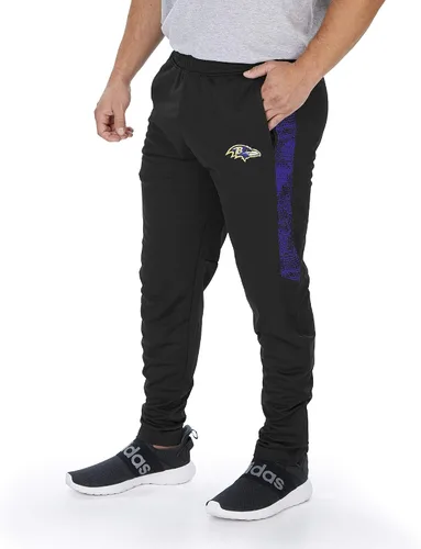 Miniatura 15 de Zubaz NFL Mens Track Pant with Half Sides