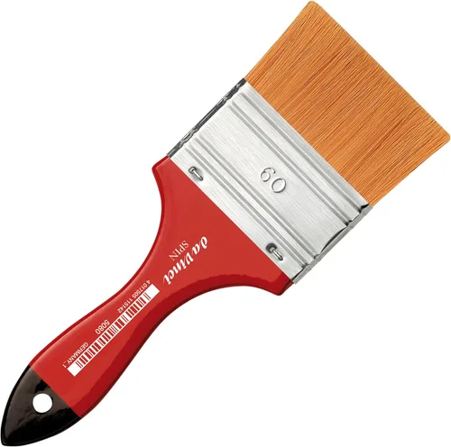 Miniatura 346 de da Vinci Watercolor Series 5580 CosmoTop Spin Pincel de Pintura, Redondo Sintético con Mango Rojo