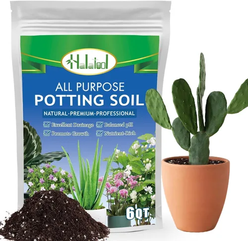Miniatura 8 de Halatool Tierra para macetas de interior de 3 cuartos de galón para plantas, mezcla para macetas de orquídeas, tierra de jardín superior