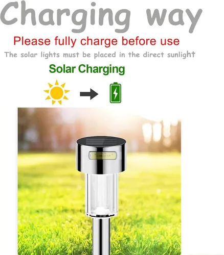 Miniatura 2 de Paquete de 12 baterías recargables de níquel cadmio de 1.2 V NI-CD AA de 800 mAh para paisajismo de jardín, luces de seguridad solares/exteriores