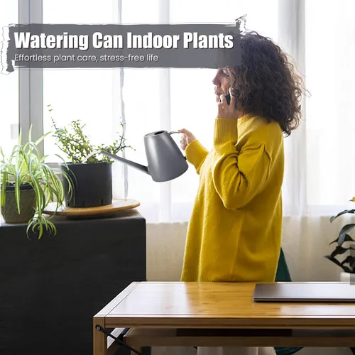 Miniatura 5 de Regadera para plantas de interior, pequeñas regaderas para plantas de casa, flor de jardín, lata de agua de boquilla larga para plantas de riego al