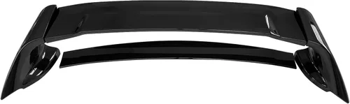 Miniatura 2 de Alerón de cajuela prepintado compatible con Honda Civic Sedán 2006-2011, ABS pintado negro brillante. Alerón de ala para cajuela trasera disponible