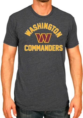 Miniatura 30 de Team Fan Apparel NFL - Camiseta Gameday para adultos, mezcla de algodón, sin etiquetas, semiajustada, da rienda suelta a tu espíritu de equipo Negro