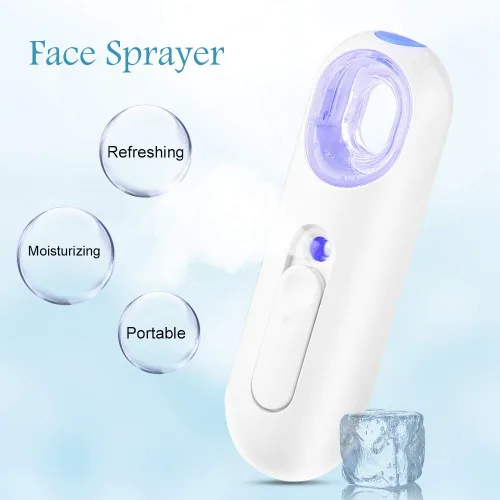 Miniatura 2 de Nano - Rociador facial nano, pulverizador de niebla de 0.8 fl oz, máquina de nano atomización portátil, rociador de niebla práctica, vaporizador