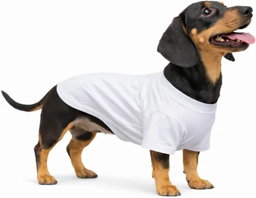 Miniatura 29 de Lovelonglong 2019 - Ropa para mascotas, Disfraces para Perro, Ropa Camisetas en blanco para Perros Grande Medianos Pequeños 100% Algodón 18