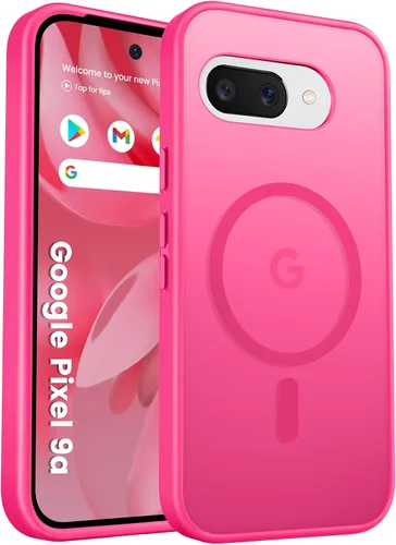 Miniatura 113 de Funda para teléfono Google Pixel 9 Pro XL, Compatible con Magnético, Protección contra Caídas de Grado Militar Translúcida Mate Resistente a Golpes