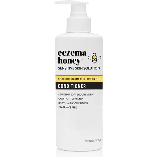 ECZEMA HONEY Acondicionador nutritivo - Ayuda con la psoriasis, la dermatitis y la descamación - Acondicionador diario para la caspa y el cuidado