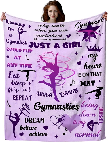 Miniatura 8 de Mantas de regalo para bailarines, vida de baile, mantas de franela y forro polar para sofá, cama, oficina, para todas las estaciones, 50 x 40