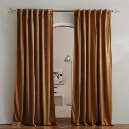 Miniatura 31 de Pony Dance Cortinas de terciopelo blanco de lana, suaves, clásicas, sólidas, aisladas térmicas, para sala de estar, protección de privacidad, lana
