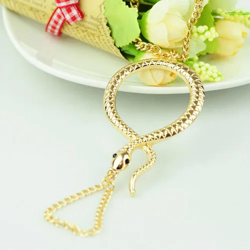 Miniatura 6 de Long tiantian Pulsera de serpiente para mujer, pulsera de serpiente ajustable Medusa, pulsera de serpiente de animal para fiesta de Halloween
