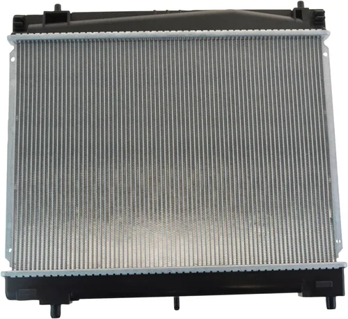 Miniatura 53 de TRQ Radiador de 1 fila de núcleo de aluminio de 26.5 pulgadas de ancho de núcleo compatible con Chevrolet Captiva Sport 2012-2015 Saturn Vue