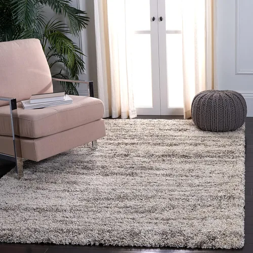 Miniatura 10 de SAFAVIEH Hudson Shag Collection - Alfombra decorativa de 2 x 3 pies, diseño moderno, no desprende pelusa y de fácil cuidado, 2 pulgadas de grosor