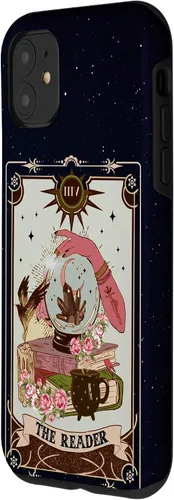 Miniatura 2 de Funda para amantes de las tarjetas del tarot para iPhone 11 con lector de tarot y adivino de la fortuna para amantes del libro