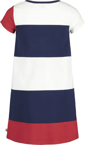 Miniatura 2 de Tommy Hilfiger Vestido de manga corta con bloques de color para niña