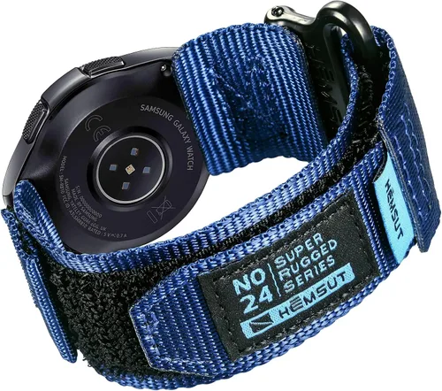 Miniatura 8 de Correa de reloj de liberación rápida para Samsung Galaxy Watch 7/6/5/5 Pro/4/3/Gear S3/S2/Active 2, correa de nailon para Amazfit GTS 4/4