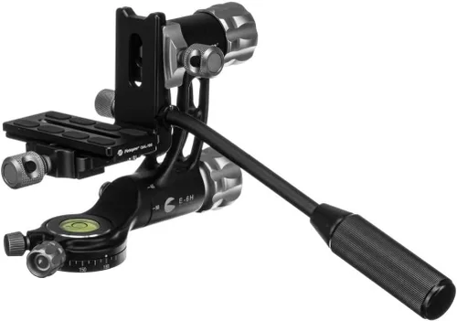 Miniatura 2 de Fotopro Cabeza de cardán E-6H, cabeza de cardán, cabeza de lente grande, cabeza de fotografía de vida silvestre, cabeza de fotografía deportiva