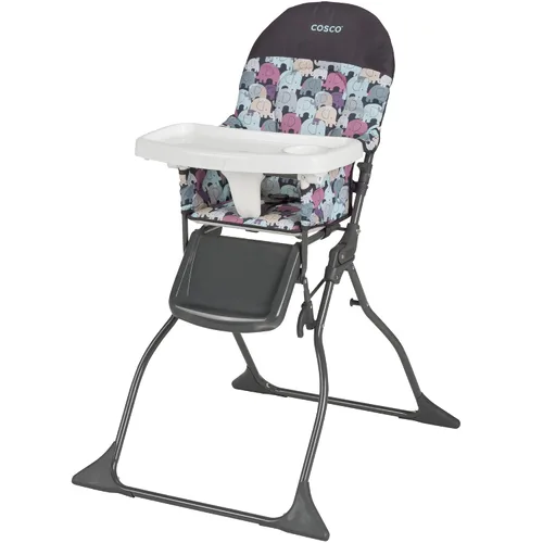Miniatura 5 de Cosco Simple Fold - Silla alta de lujo, Monster Shelley y silla alta plegable simple, rompecabezas de elefante