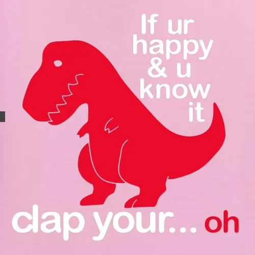 Miniatura 34 de Wild Bobby Sudadera con capucha unisex con estampado "If You're Happy and You Know it" de Dinausor