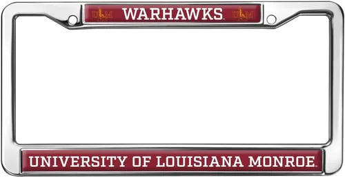 Miniatura 92 de Texas A&M University - Texarkana Mascot - Marco de metal estándar para placa de matrícula de tamaño completo