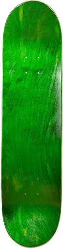 Cal 7 Tabla de patineta de arce en blanco | 7.75, 8.0, 8.25 y 8.5 pulgadas | Verde
