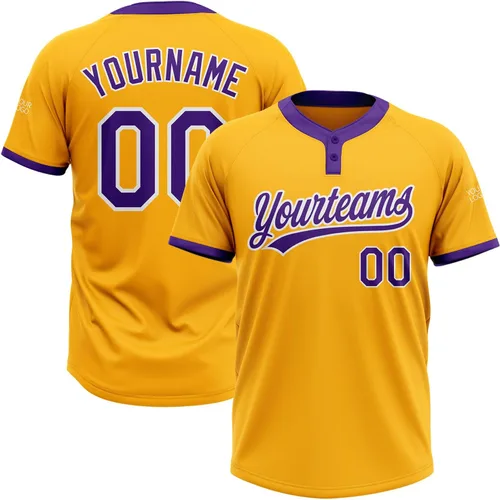 Miniatura 43 de Camisetas de béisbol personalizadas con dos botones, camisetas de sóftbol personalizadas con logotipo de nombre cosido para hombres, mujeres