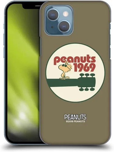 Miniatura 73 de Head Case Designs Funda rígida con licencia oficial de Peanuts Snoopy Woodstock Far Out Woodstock 50th compatible con Apple iPhone 15 Plus