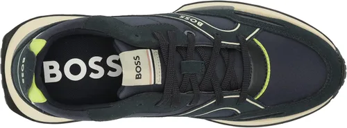 Miniatura 5 de BOSS Zapatillas de deporte de nailon con ribete de gamuza para hombre