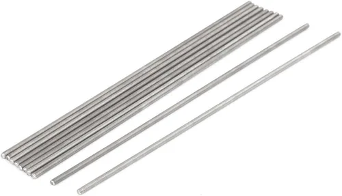 Miniatura 23 de uxcell M3 x 2.362 in 0.020 in Pitch 304 Varillas totalmente roscadas de acero inoxidable barra 10 piezas