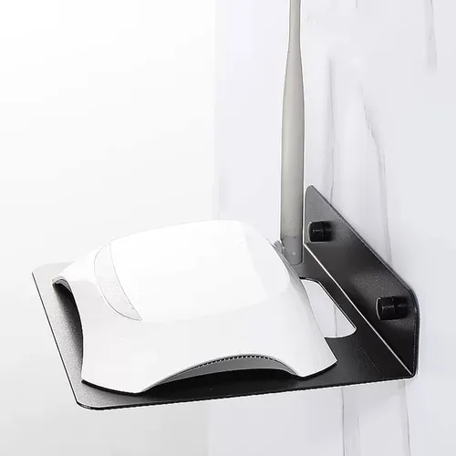 Miniatura 4 de Estante de pared flotante Router Set-top box Proyector Reproductores de DVD Estante consola de TV Soportes de TV Dormitorio Sala de estar Sala