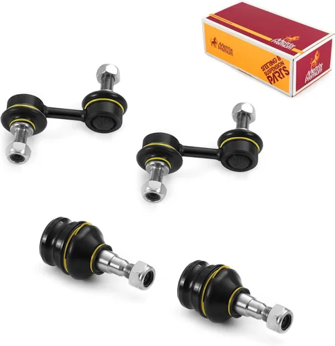 Miniatura 235 de Metrix Premium Chassis Parts - Juego de 4 piezas de articulación de rótula superior y barra estabilizadora delantera para Ford Ranger RWD 1998-2011