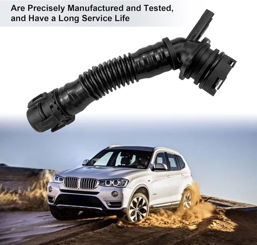 Miniatura 3 de 11127584128, Manguera de ventilación del cárter desde la tapa de válvula para BMW X1 X3 X4 X5 X6 135i 535i 640i