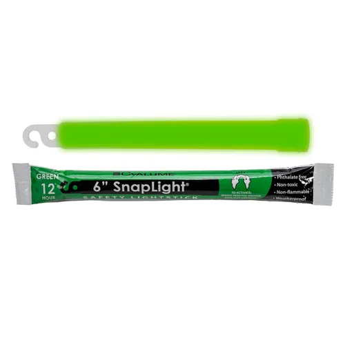 Miniatura 4 de Cyalume Glow Sticks - Barra de luz de grado militar, verde prémium de 6 pulgadas SnapLight de emergencia química con 12 horas de duración, paquete