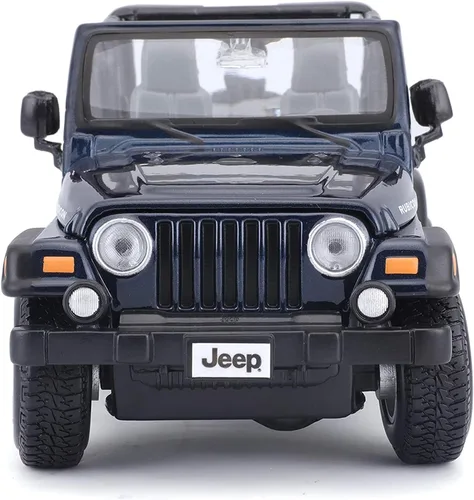 Miniatura 4 de Vehículo Maistom Jeep Wrangler Rubicon forjado, Azul metálico