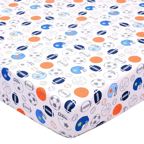 Miniatura 17 de UOMNY Sábana de Cuna Blanca Sábanas Ajustables para Cuna Sábana de Bebé para Colchones Estándar de Cuna y Niños Pequeños Sábana de Ropa de Cama