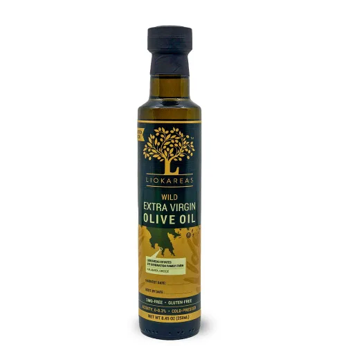 Aceite de oliva virgen extra griego salvaje - orgánico - Kosher - Fuente única - Stock limitado - Premium - Prensado en frío - Sin gluten - Sin OMG