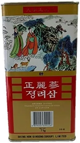 Miniatura 4 de Raíces secas de ginseng rojo coreano Shing Hon 6 años de grado celestial (2.65 oz)