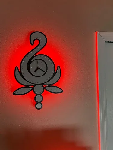 Miniatura 8 de Oliva's Art Design Reloj de pared LED Swan