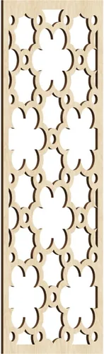 Miniatura 27 de Ekena Millwork WALW14X35X0250STGRO Southgate - Paneles de pared decorativos de madera con calado, 13 3/8 pulgadas de ancho x 34 3/8 pulgadas de rojo