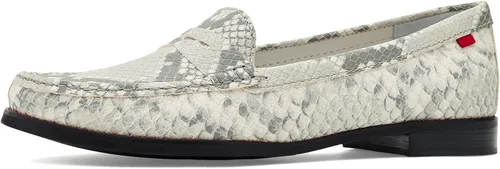 Miniatura 12 de Mocasines Penny de piel auténtica cómodos sin cordones para mujer