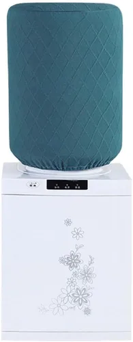Fundas de tela duradera para enfriadores de agua, a prueba de polvo, reutilizables, 5 galones (verde oscuro)