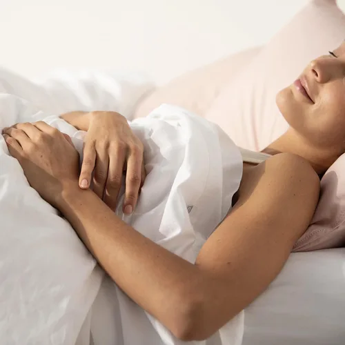 Miniatura 5 de Casper Sleep - Juego de sábanas de percal para cama individual, color blanco